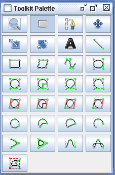 Palette d’outils de dessin